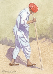 A Red Turban (SOLD)